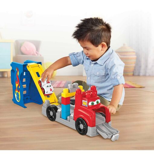 First Builders Mega Bloks Mon Camion De Course - 2