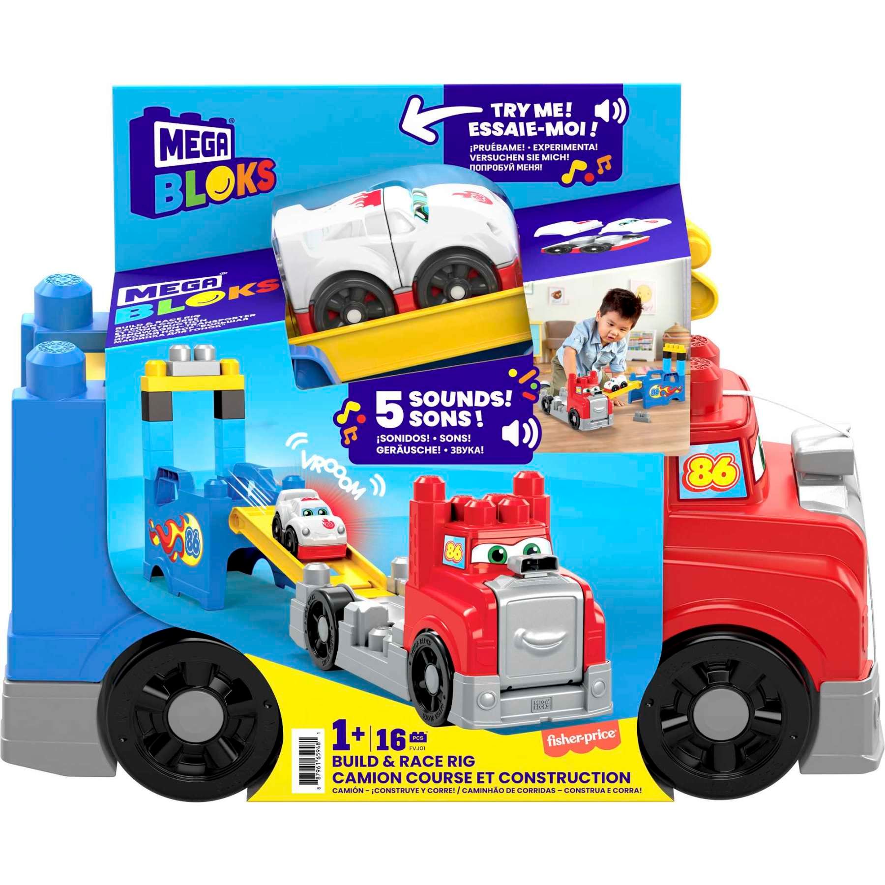 First Builders Mega Bloks Mon Camion De Course - 6