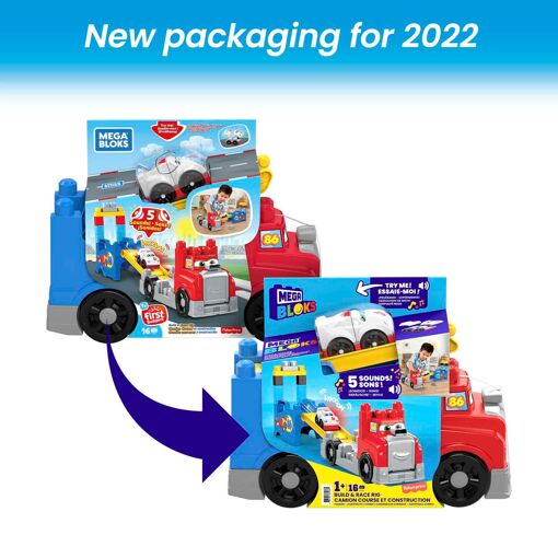 First Builders Mega Bloks Mon Camion De Course - 7