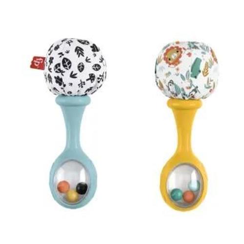 Fisher-Price - Mes Premiers Maracas - Jouet D'eveil Sensoriel - 3 Mois Et +