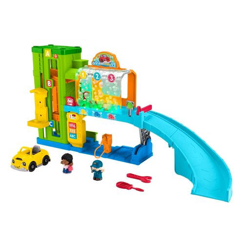 Fisher-Price - Le Garage De Little People - Jouet D'éveil - 12 Mois Et +