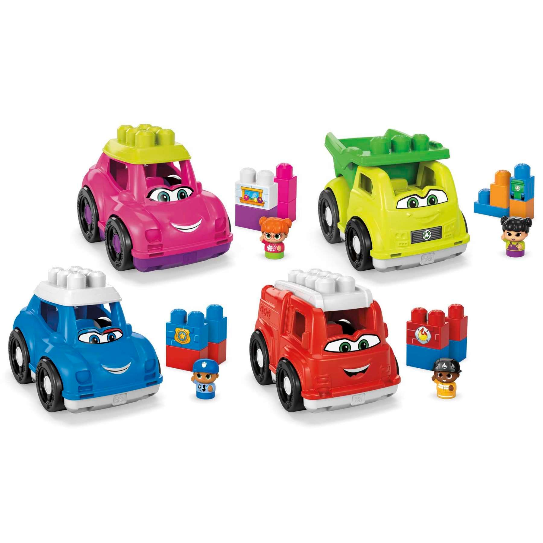 Mega Bloks - First Builders - Assortiment Lil' V�hicules