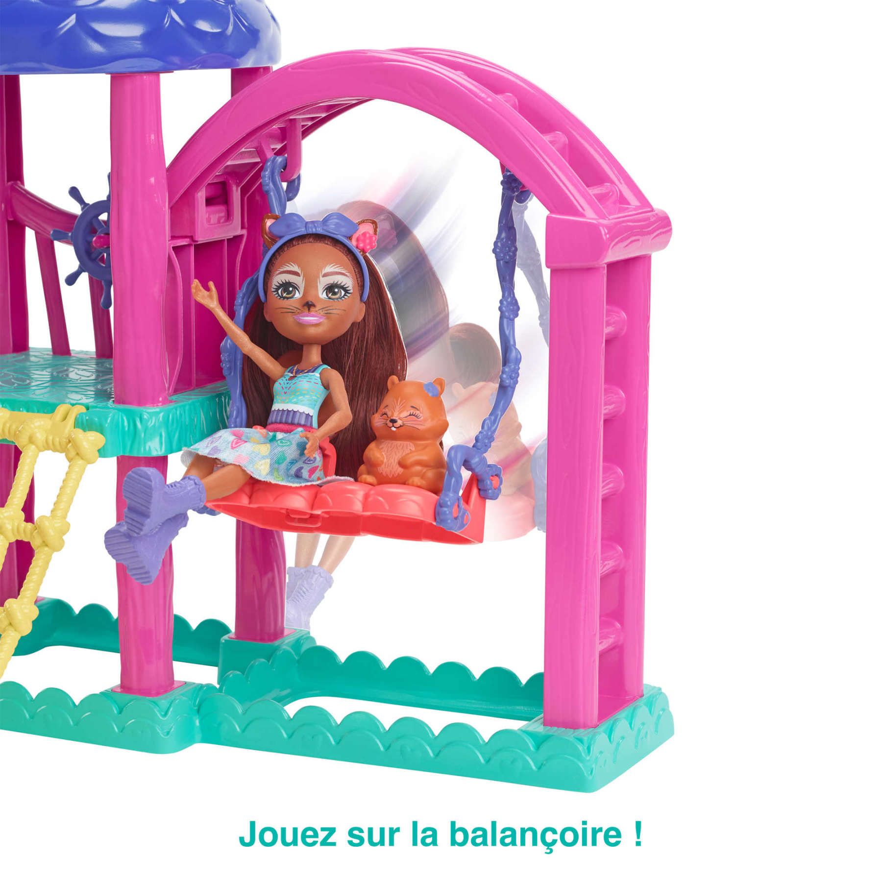 Enchantimals - B�tes Citadines - Coffret L'aire De Jeux - 3