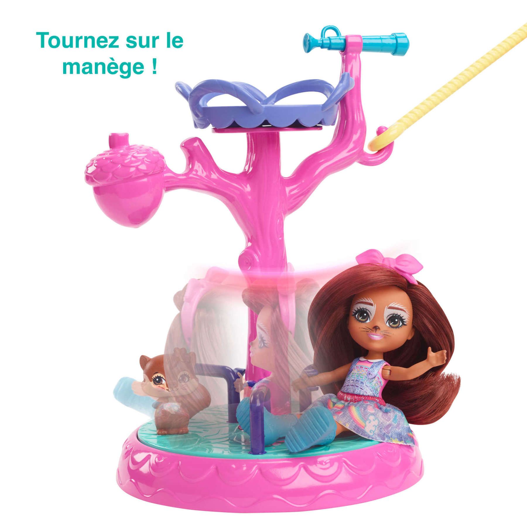 Enchantimals - Bêtes Citadines - Coffret L'aire De Jeux - 4