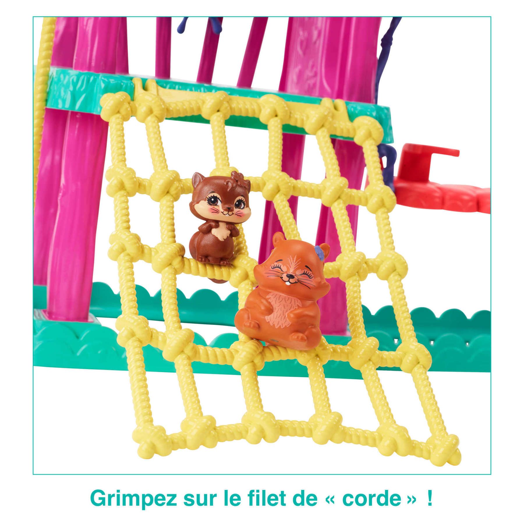 Enchantimals - Bêtes Citadines - Coffret L'aire De Jeux - 7