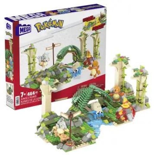 Mega Pokémon - Ruines De La Jungle - Jouet De Construction - 6 Ans Et +
