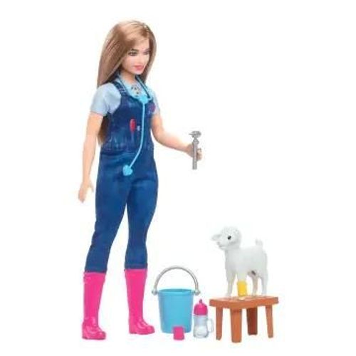 Barbie Métiers 65ème Anniversaire-Barbie Vétérinaire De Campagne