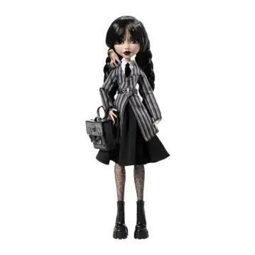 Monster High-Mercredi Addams En Uniforme-Poupée Avec La Chose