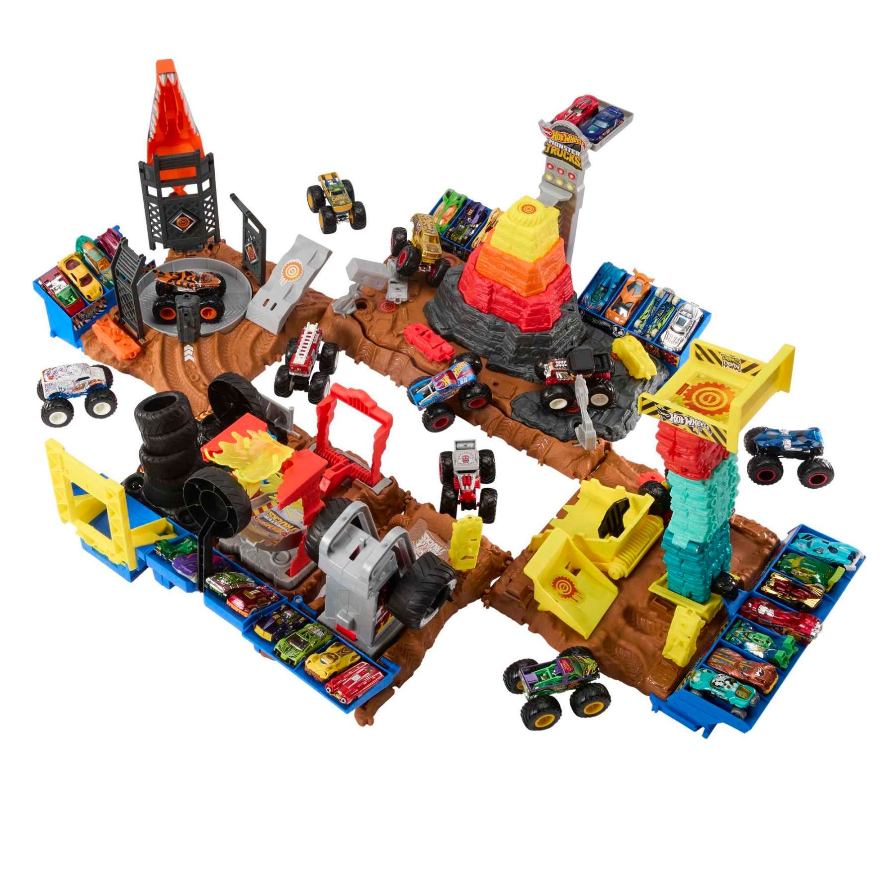 Hot Wheels - Coffret Arne De Dmolition Monster Trucks - Petite Voiture - ... - 5