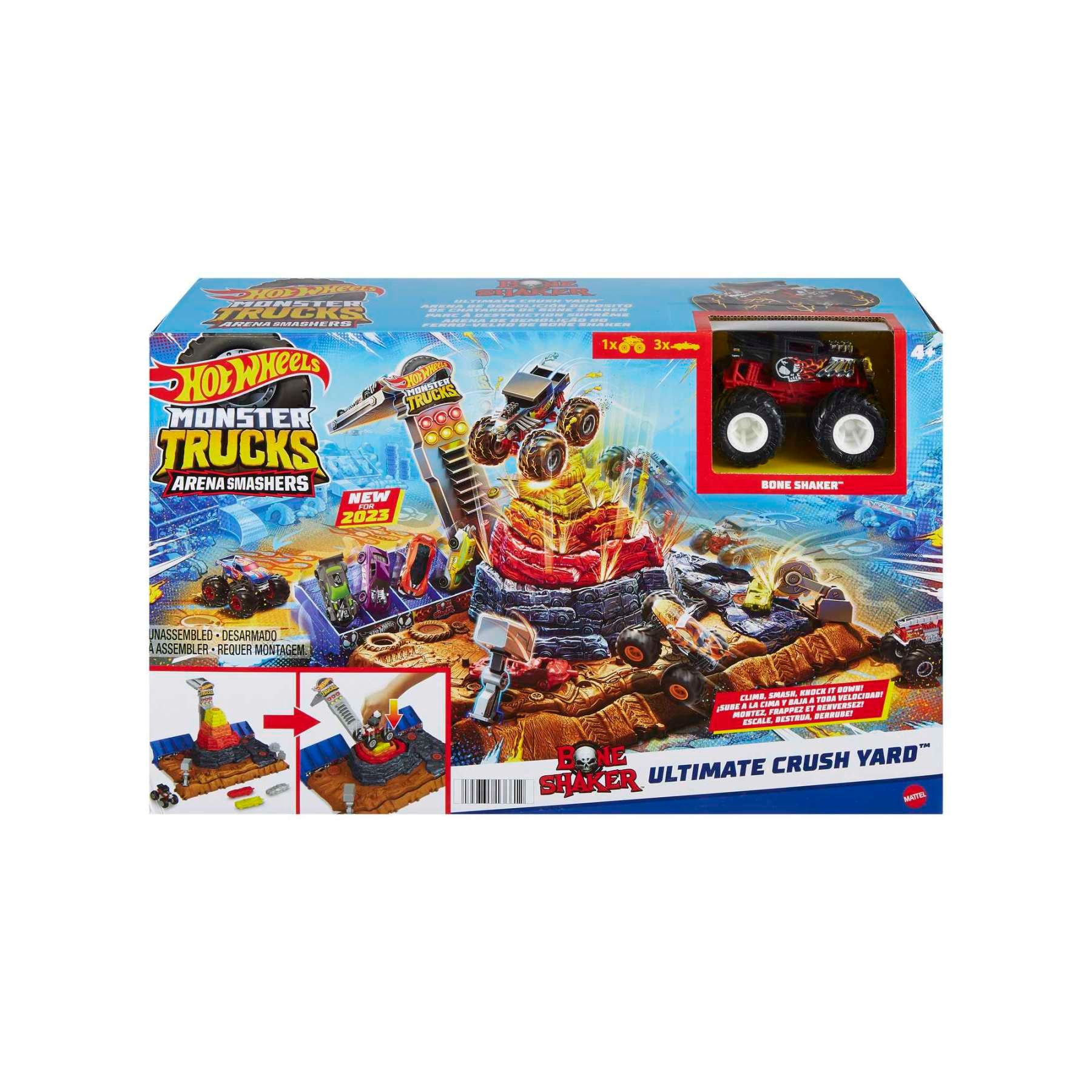 Hot Wheels - Coffret Arne De Dmolition Monster Trucks - Petite Voiture - ... - 6