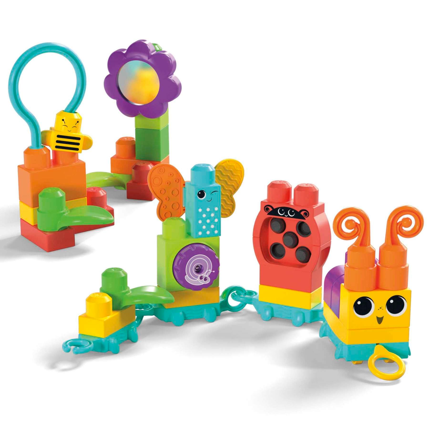 First Builders Mega Bloks - Coffret De Train Et Animaux - Jouet De Construc... - 2