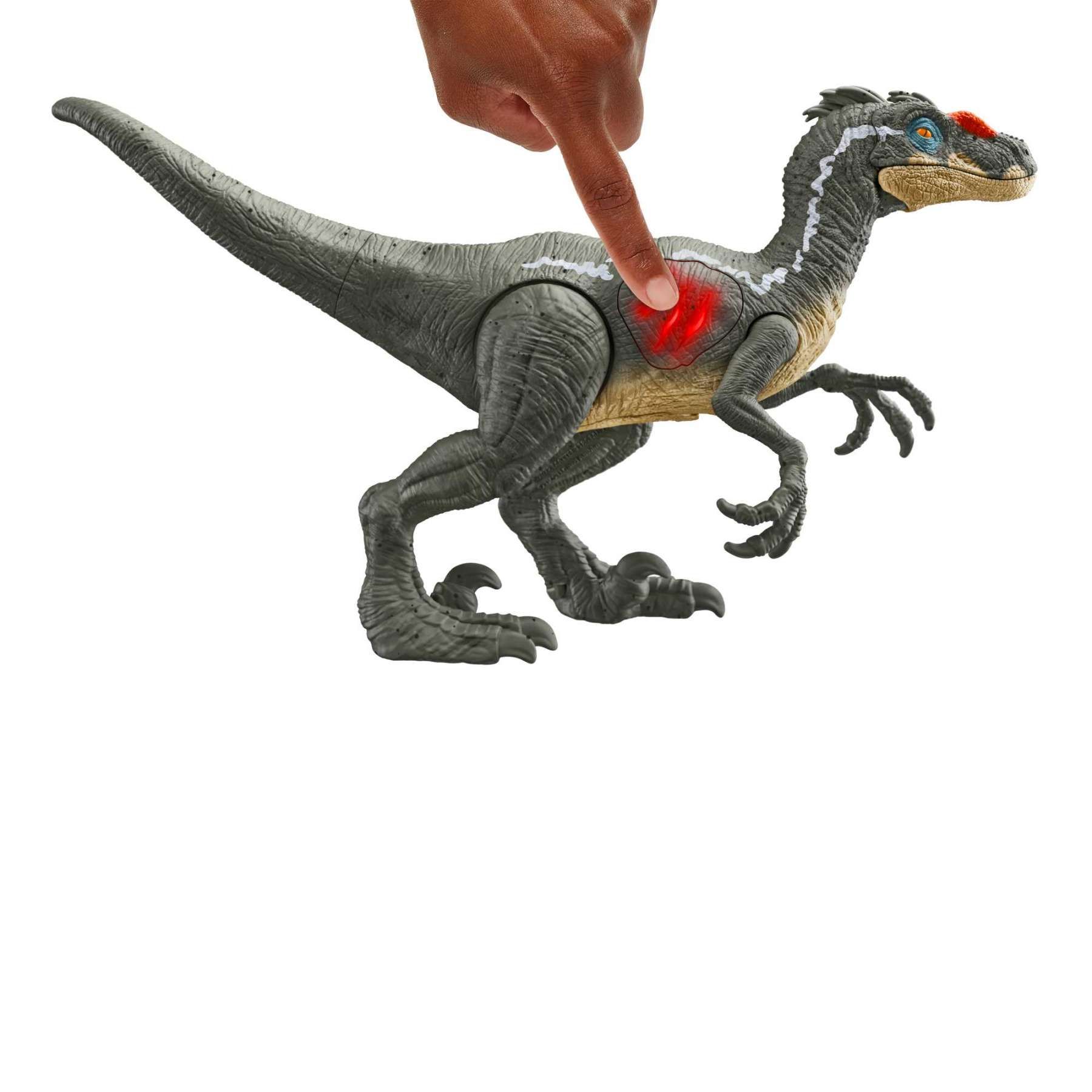 Jurassic World - Figurine V�lociraptor Attaque Ultime - Figurine Dinosaure ... - 3