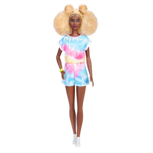 Barbie Fab Barbie - Poupée Fashionista Combi Short - Poupée Mannequin - Dès 3 Ans