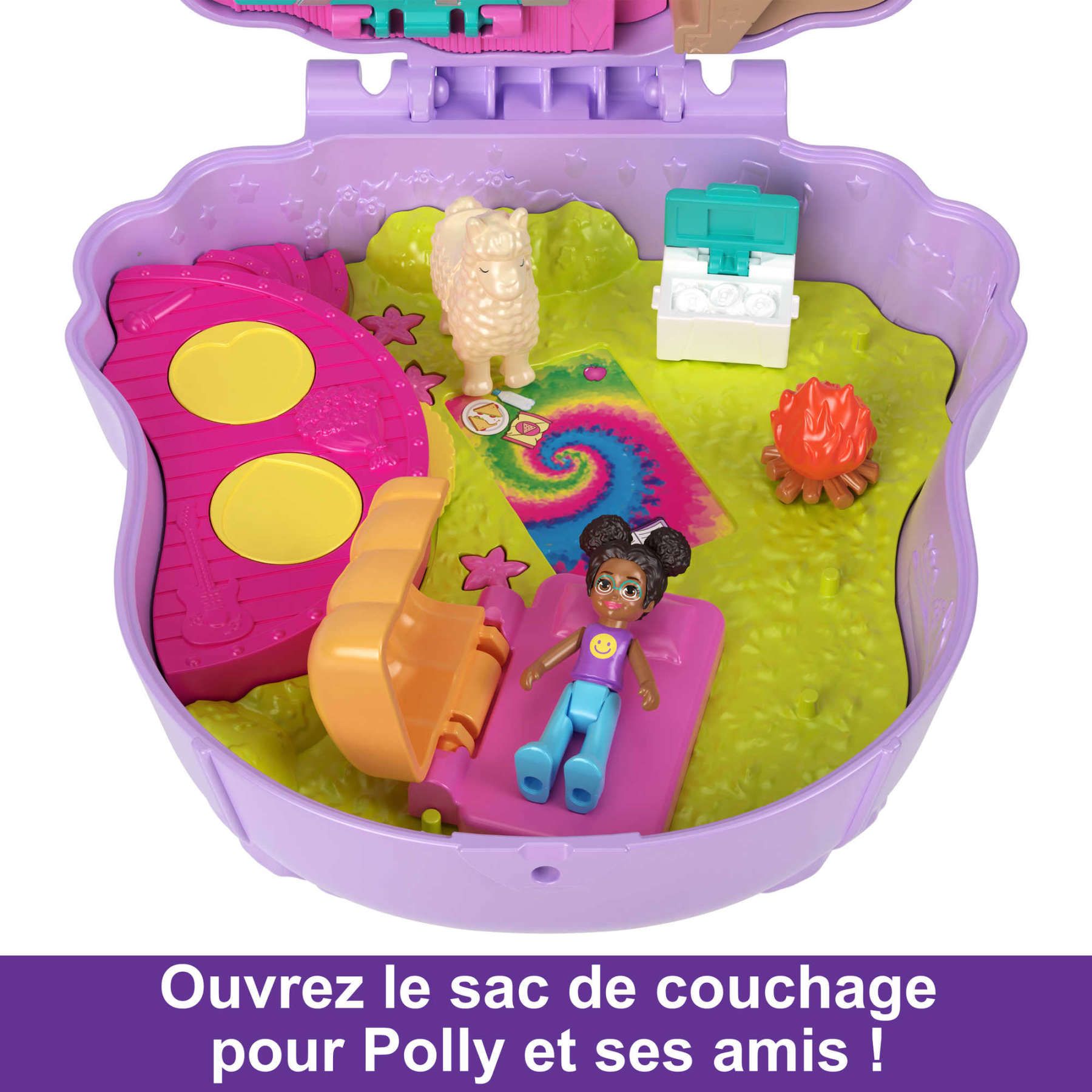 Polly Pocket - Coffret Aventures Du Lama - Coffret Mini Figurine - 4 Ans Et... - 4