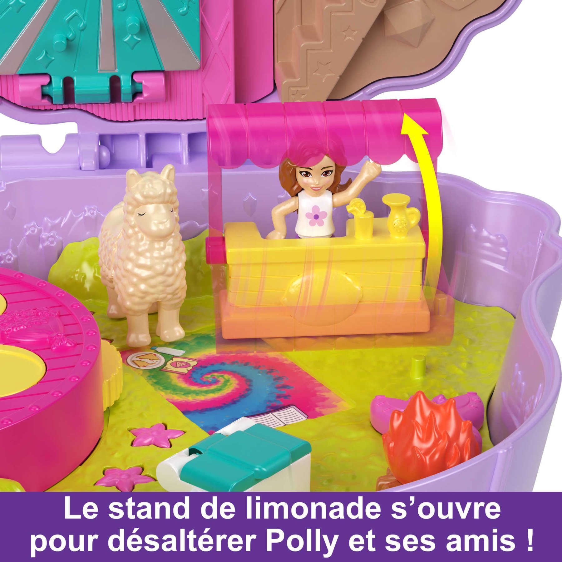 Polly Pocket - Coffret Aventures Du Lama - Coffret Mini Figurine - 4 Ans Et... - 7