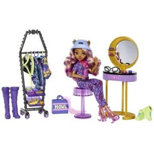 Monster High  Coffret Studio De Mode De Clawdeen Wolf
