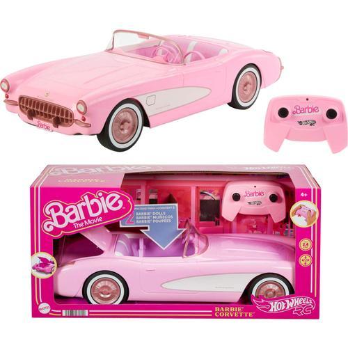 Voiture Radiocommandée Barbie Corvette Stingray Hot Wheels Rc Barbie Le Film