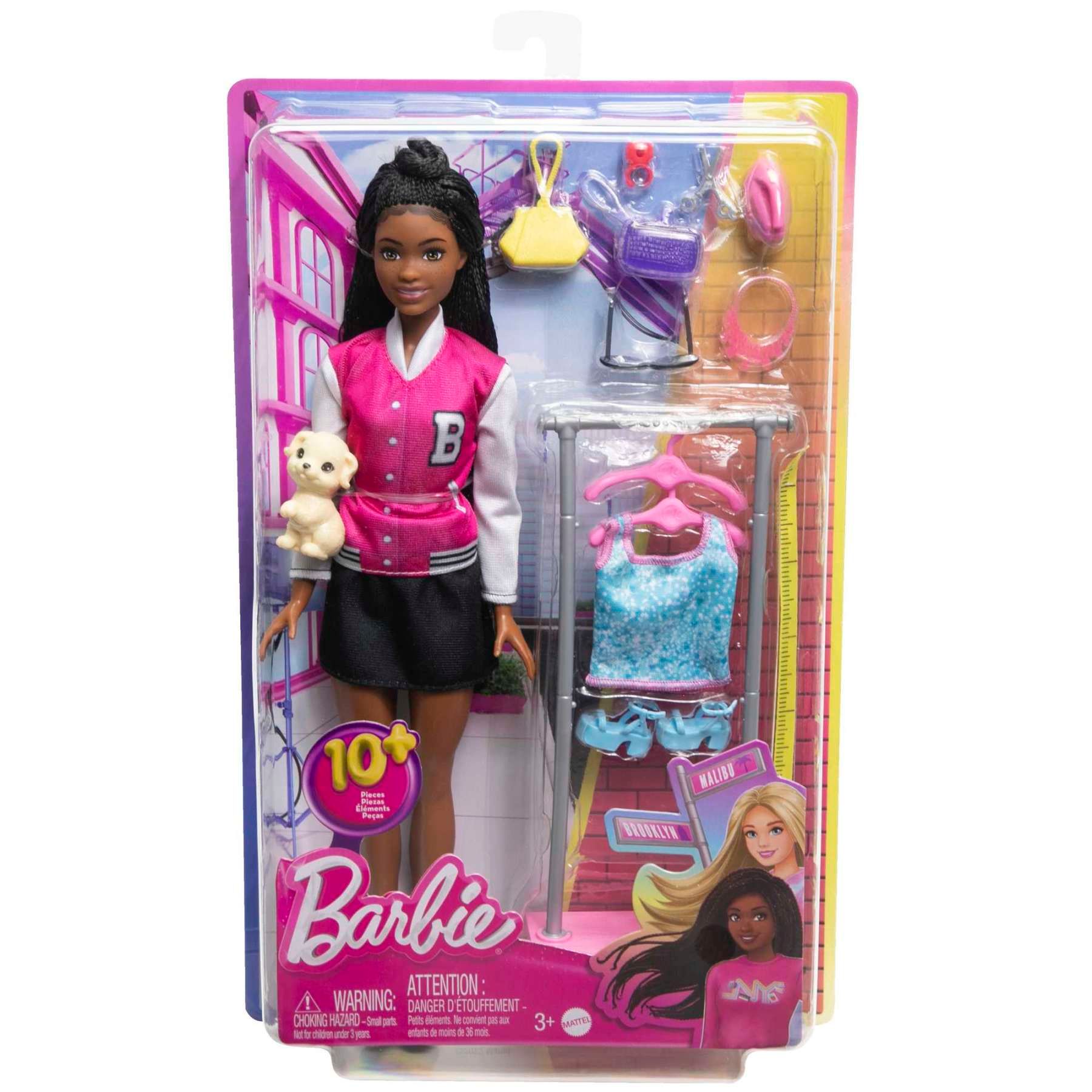 Barbie - Coffret Barbie Brooklyn Styliste - Poup�e Mannequin - 3 Ans Et + - 6