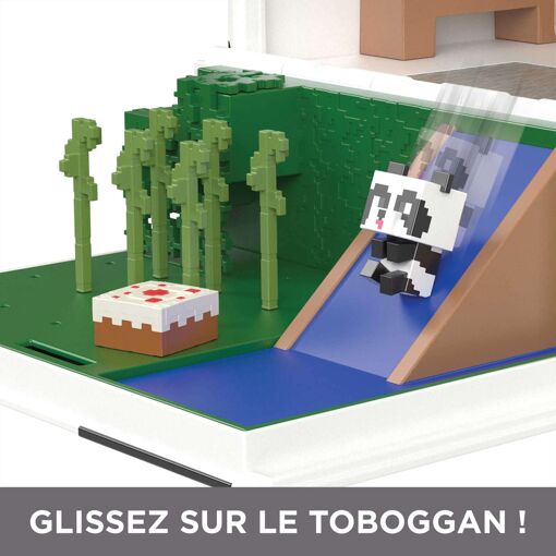 Minecraft - La Maison Du Panda - Coffret Mini T�tes Modulables - 5