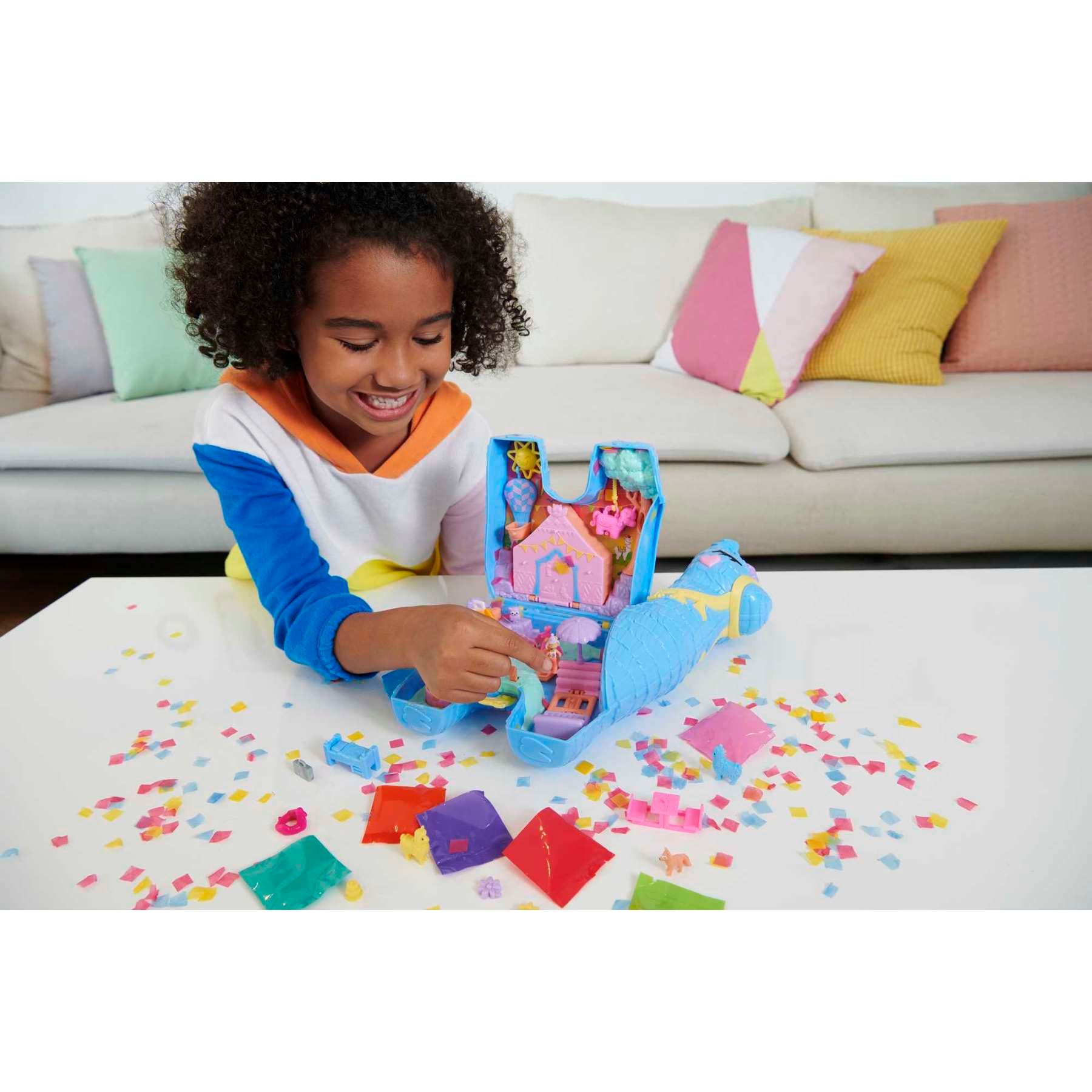 Polly Pocket - Coffret Lama Surprises - Coffret Mini Figurines - 4 Ans Et +... - 2