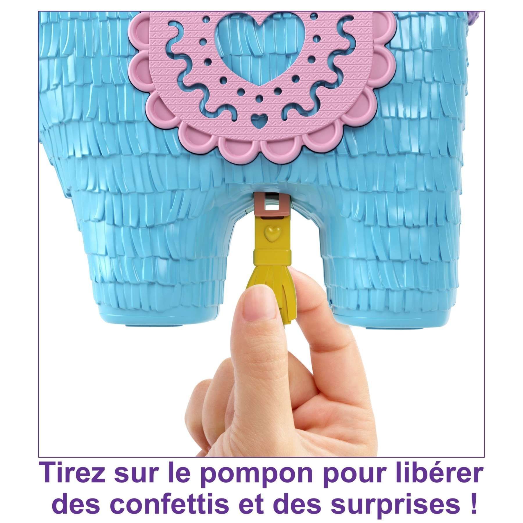 Polly Pocket - Coffret Lama Surprises - Coffret Mini Figurines - 4 Ans Et +... - 3
