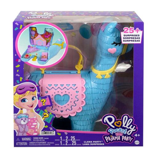 Polly Pocket - Coffret Lama Surprises - Coffret Mini Figurines - 4 Ans Et +... - 6