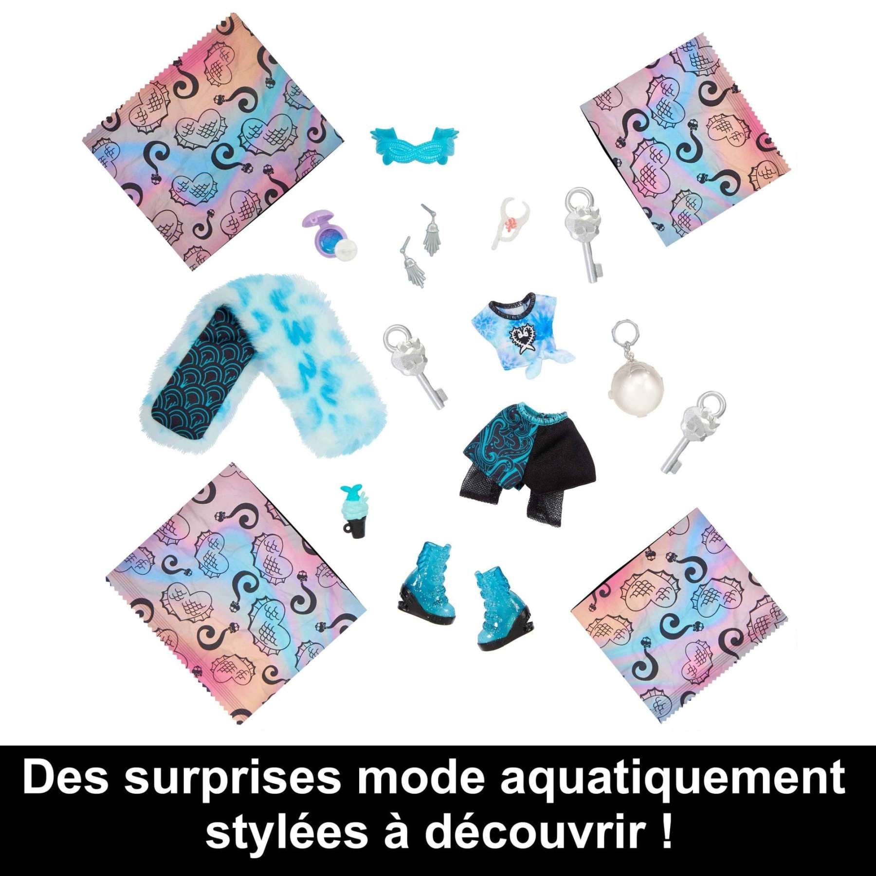 Monster High - Casiers Secrets De Lagoona Blue Look Iris� - Poup�e - 4 Ans ... - 4