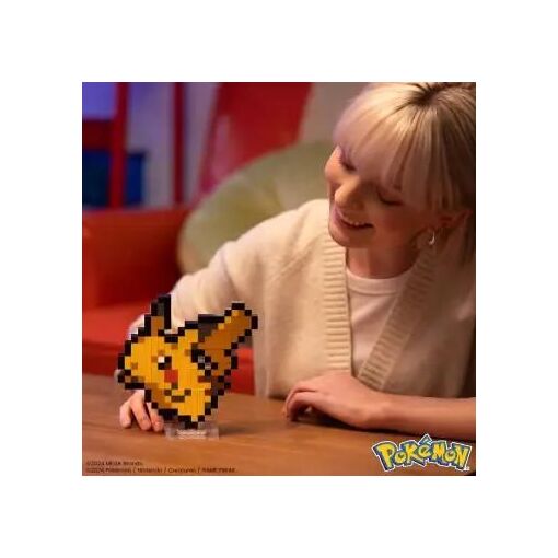 Mega-Pokémon-Pikachu-Coffret De Construction Rétro 400 Pièces - 2