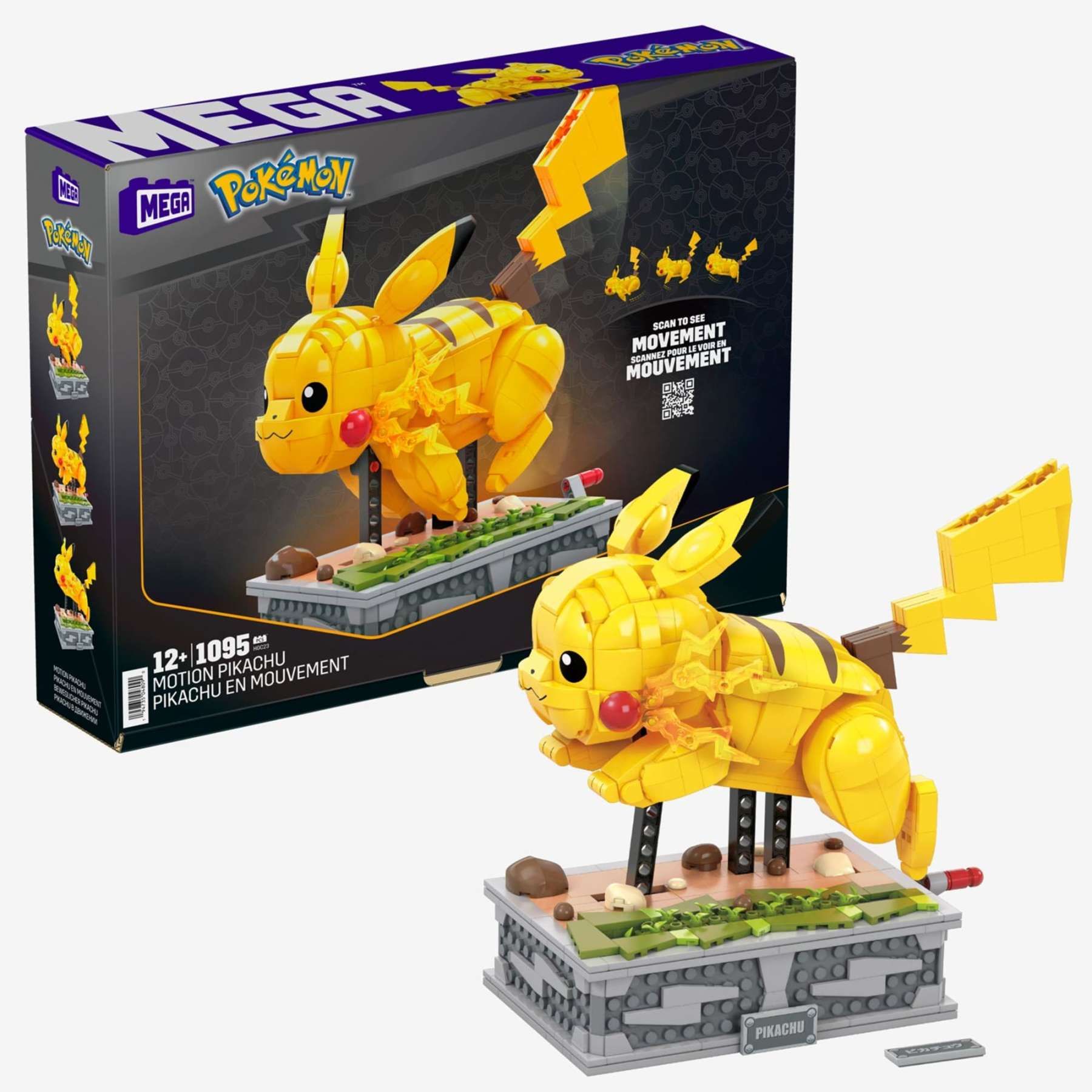 Mega Pok�mon - Pikachu En Mouvement - Jouet De Construction - 12 Ans Et + - 6