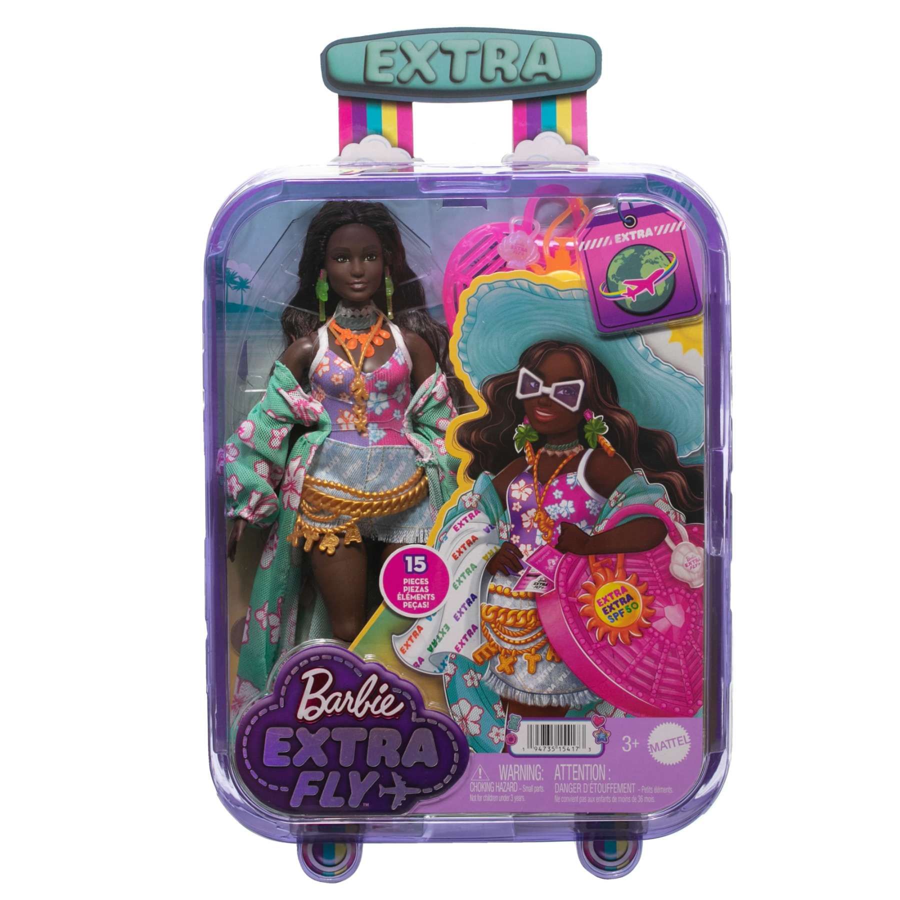 Barbie - Poup�e Extra Cool Plage - Poup�e Mannequin - 3 Ans Et + - 6