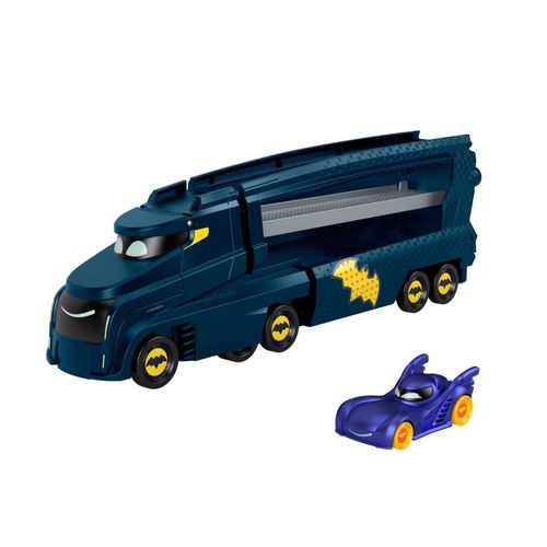Fisher-Price-Batwheels Dc-Bat-Camion Avec Rampe Hmx07