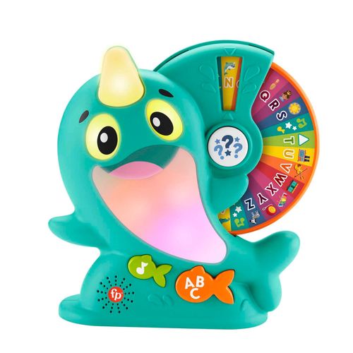 Fisher-Price - Linkimals Solal Le Narval - Jouet D'éveil - Dès La Naissance