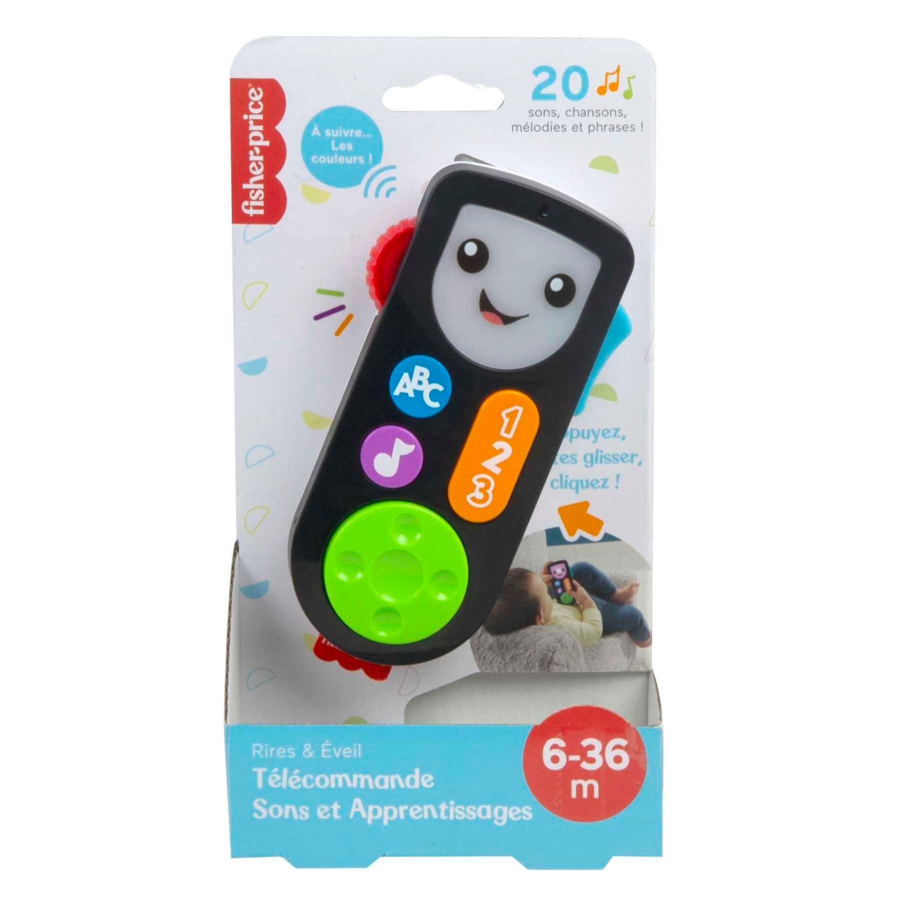 Fisher-Price - Rires & veil - Ma Premire Tlcommande Vf - Jouet D'veil ... - 6