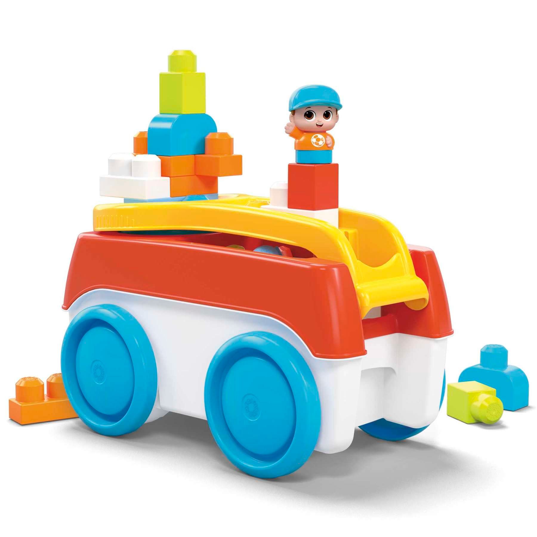 First Builders Mega Bloks - Tourni Wagon - Jouet De Construction - 1 An Et ... - 2