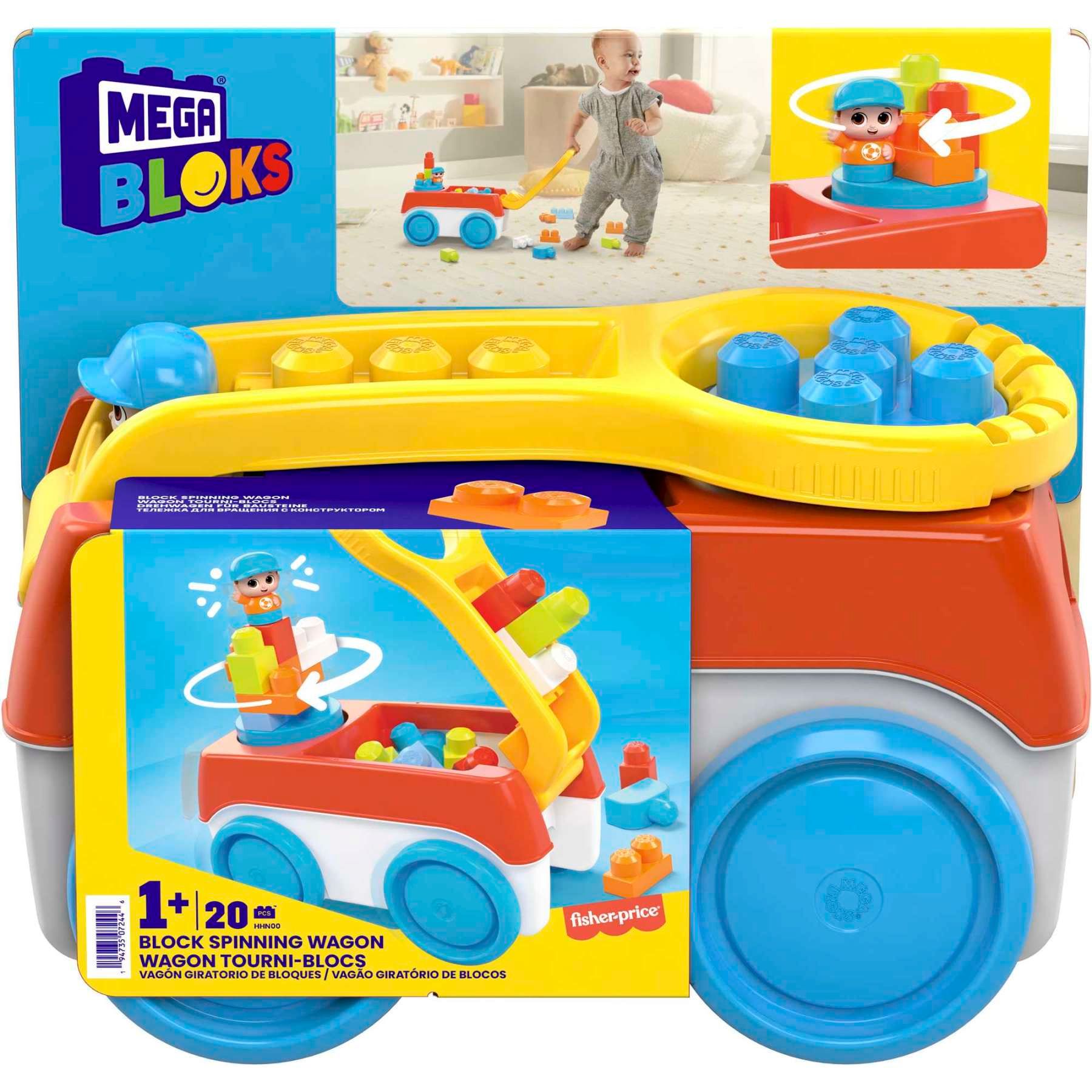 First Builders Mega Bloks - Tourni Wagon - Jouet De Construction - 1 An Et ... - 6