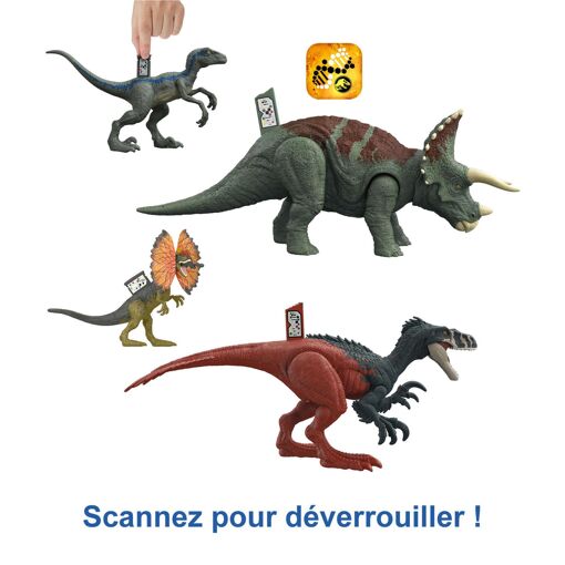 Jurassic World - Instinct De Survie - Coffret Dinosaures De Base - 2