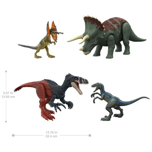 Jurassic World - Instinct De Survie - Coffret Dinosaures De Base - 5