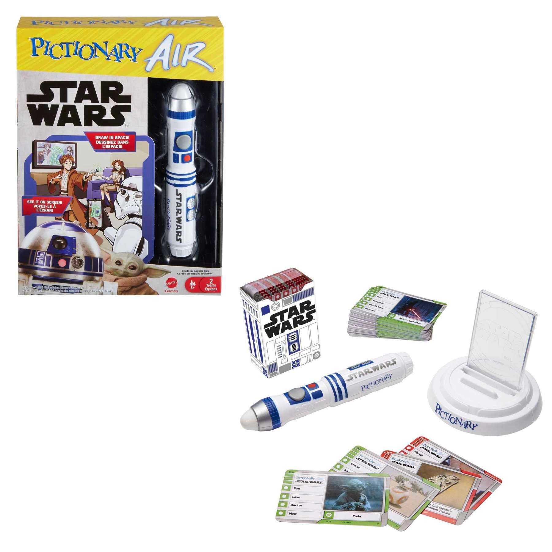 Pictionary - Air Star Wars - Jeu De Dessin - Jeu De Soci�t� - 8 Ans Et +