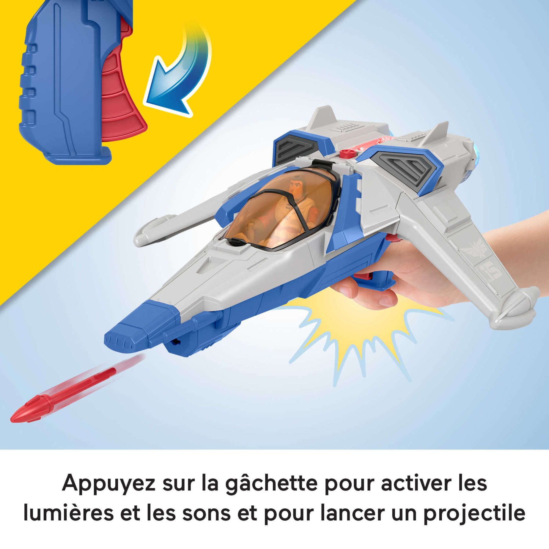 Imaginext Disney And Pixar Lightyear Lights & Sounds Xl-15 - 4