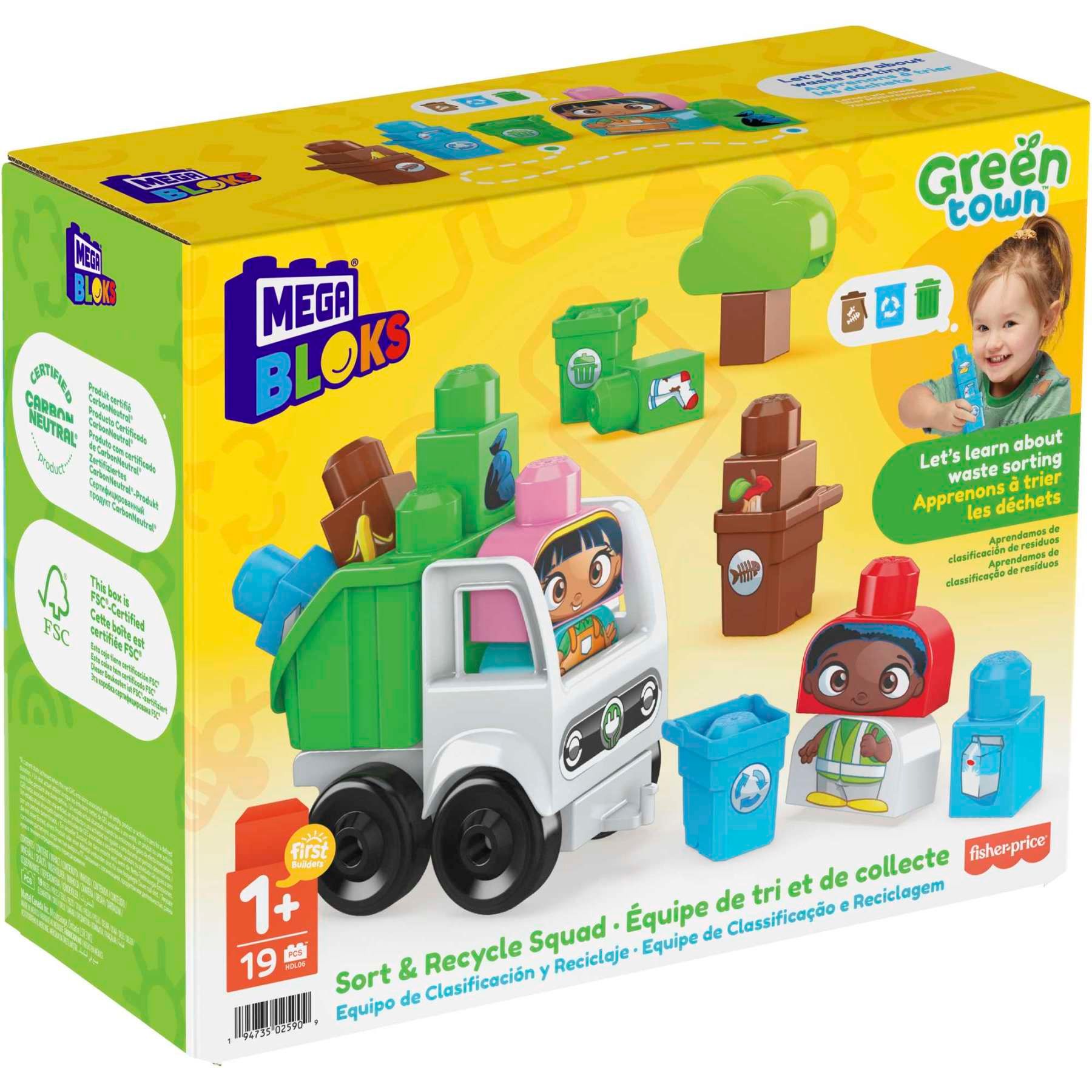 Mega Bloks - Ville Verte - La Brigade Du Recyclage - 6