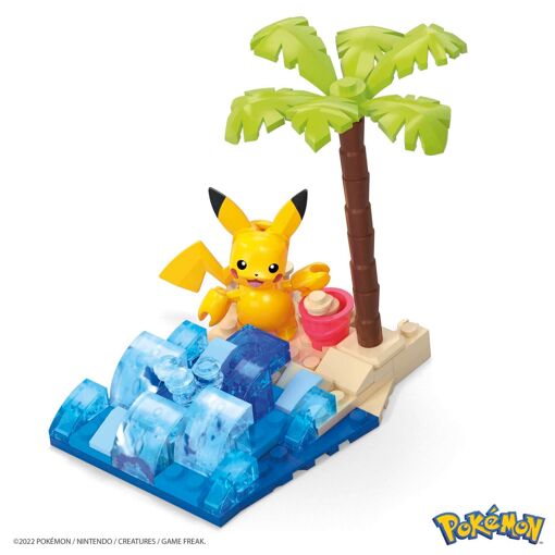 Mega Pok�mon - Pikachu Aventure � La Plage - Jouet De Construction - 6 Ans ... - 2