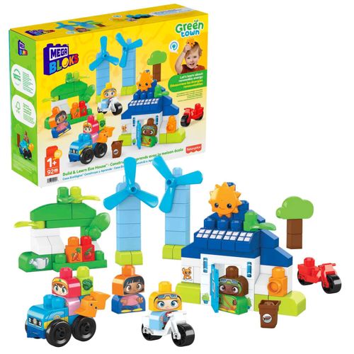 Green Town Mega Bloks-Ville Verte-Coffret De Construction Maison Écologique