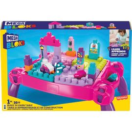 Mega bloks build and learn table online