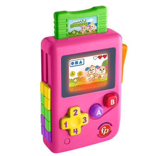 Fisher-Price - Rires & Éveil - Ma Première Console De Jeu En Rose - Jouet D'éveil - 6 Mois Et +