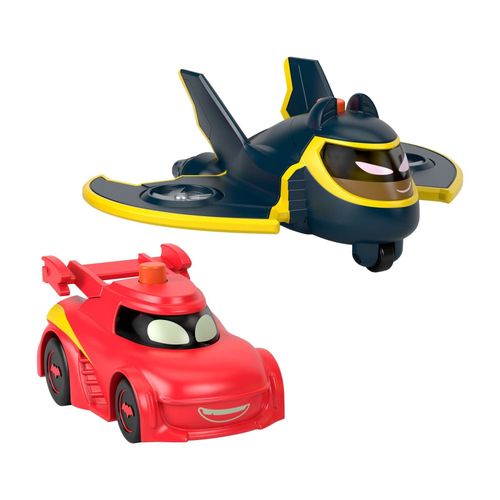 Fisher-Price Batwheels Dc-2 Voitures Lumineuses À L'échelle 1/55