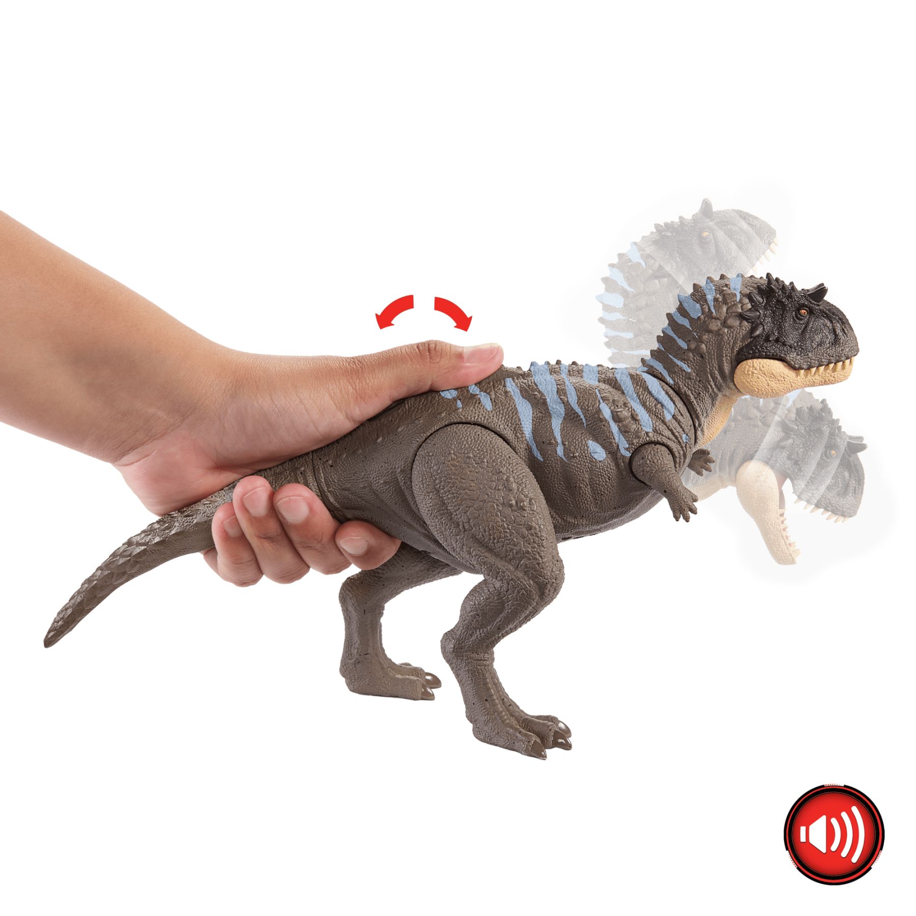 Jurassic World-Ekrixinatosaurus Rugissement F�roce-Figurine Articul�e - 3
