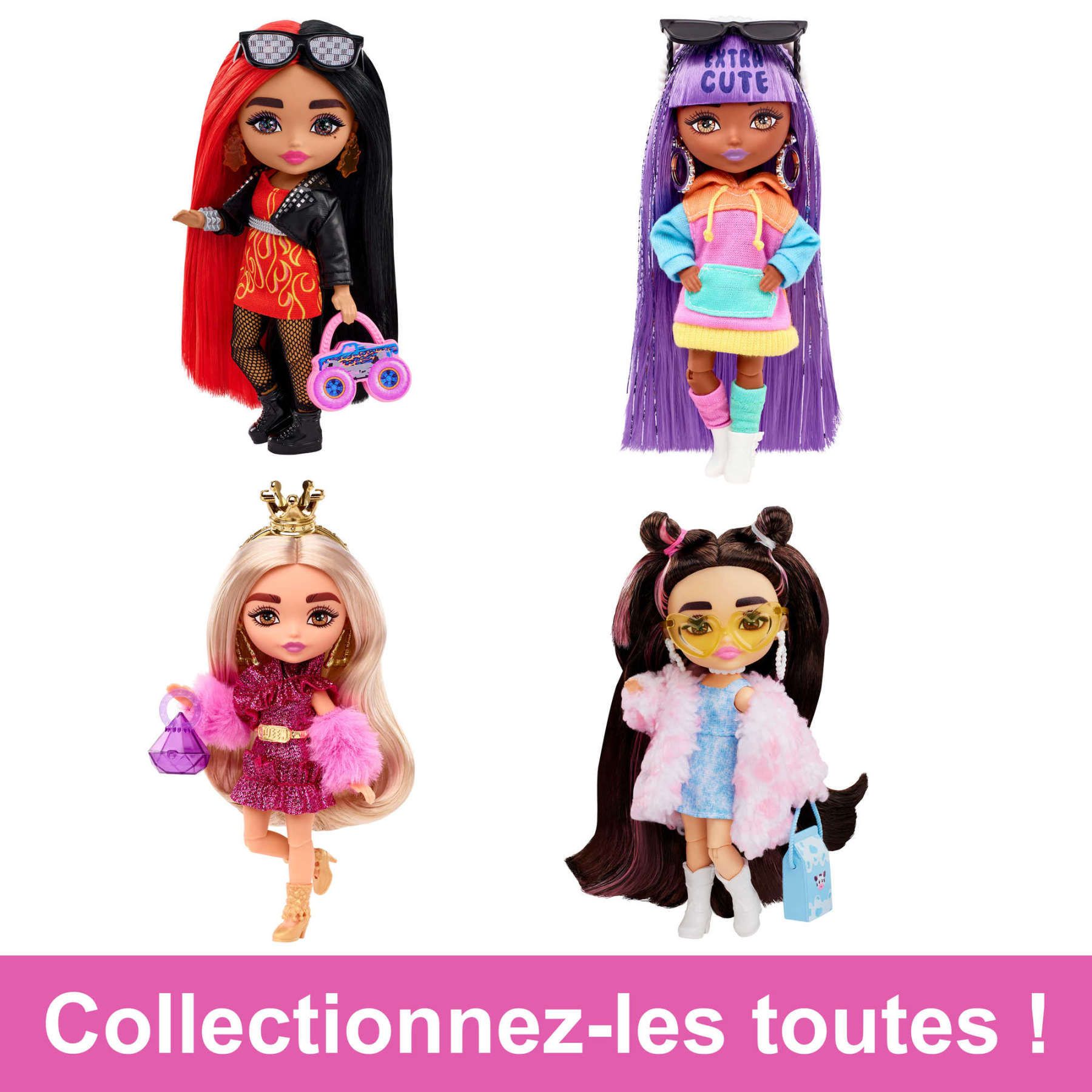 Barbie Extra Minis - Poup�e Brune - Poup�e Mannequin - 3 Ans Et + - 5