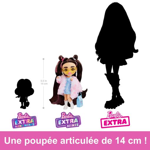 Barbie Extra Minis - Poup�e Brune - Poup�e Mannequin - 3 Ans Et + - 7