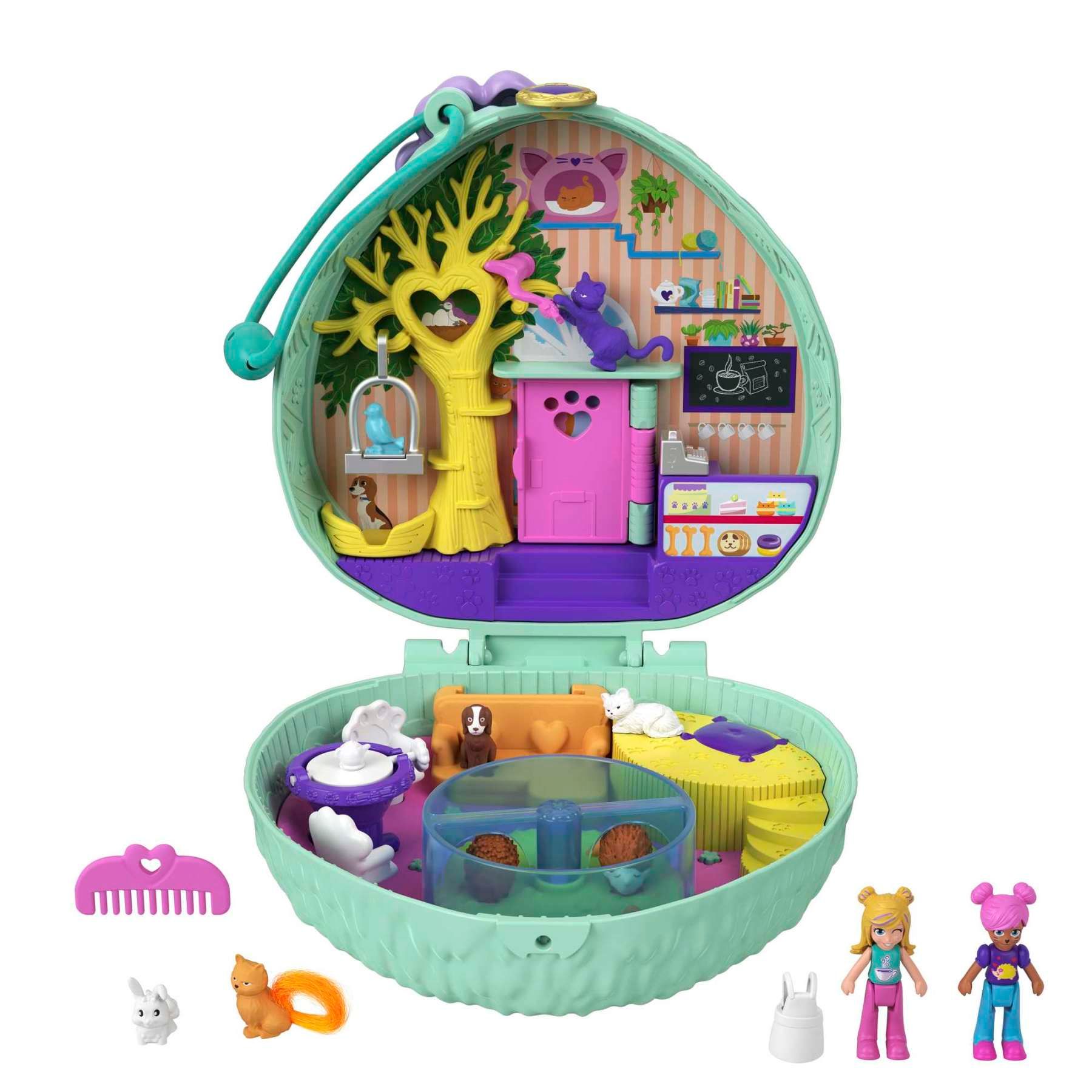 Polly Pocket - Coffret Le Caf� Du H�risson