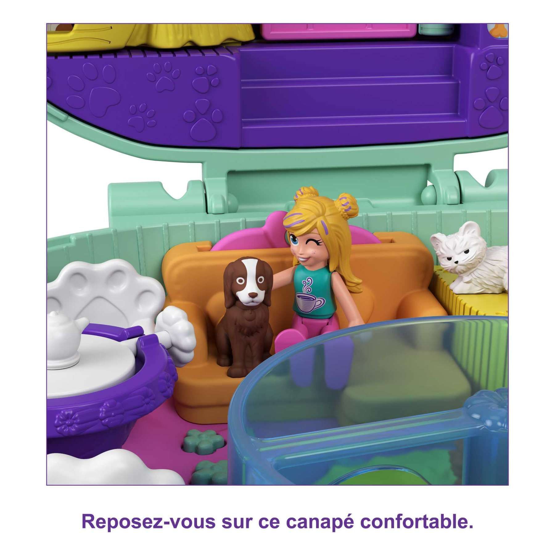 Polly Pocket - Coffret Le Caf� Du H�risson - 4